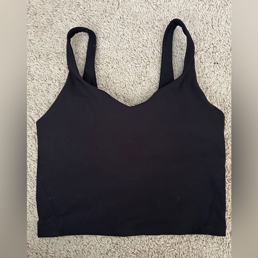 Black Old Navy Active Crop top